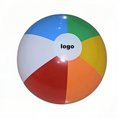 Inflatable LED Glitter Beach Ball PVC Transparent Water Toy for Summer Fun