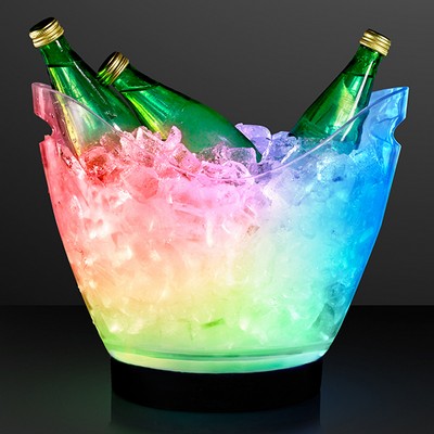 LED large ice bucket with remote - BLANK