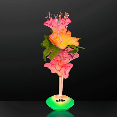 Fiber Optic LED Flower Centerpieces - PRINTED