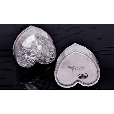 Heart Shaped LED Light Ice Cube