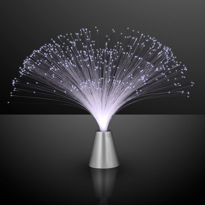 Fiber Optic White LED Centerpiece - BLANK