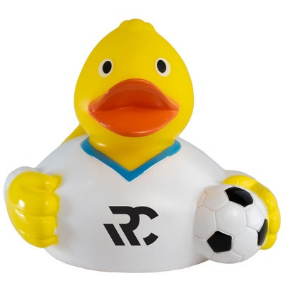 Soccer Rubber Duck